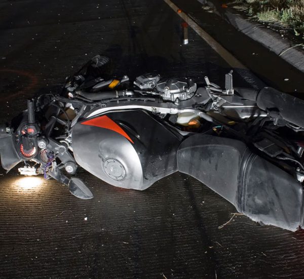 The Mandel Law Group_Motorcycle-Crash-Accident-Road-Night